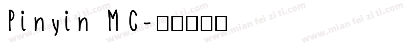 Pinyin MC字体转换